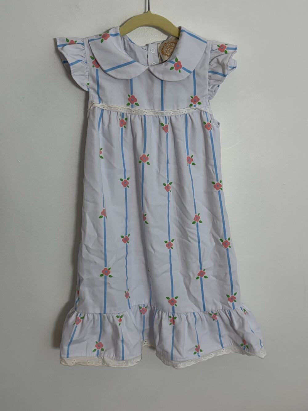 The‎ Beaufort Bonnet Company ANGEL SLEEVE GOLDIE LOCKS GOWN size 4T